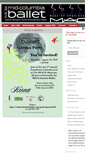 Mobile Screenshot of midcolumbiaballet.org